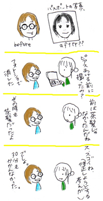 韓国でのパスポート切替方法