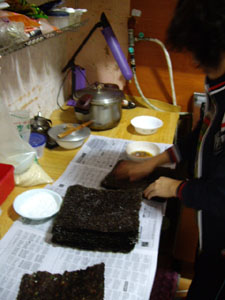 韓国ならではの調味料を使って