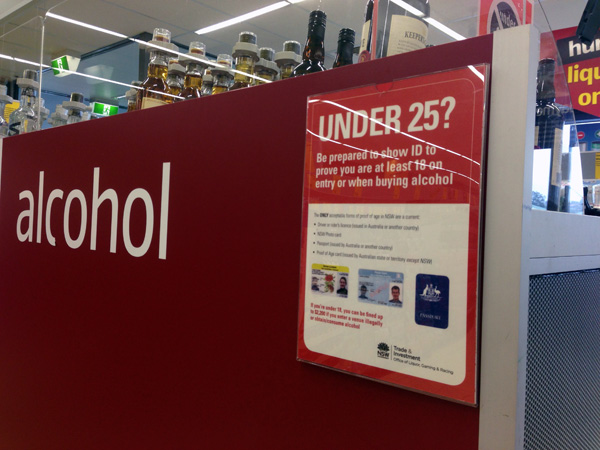 ちょっとID見せてもらえますか?@オーストラリア