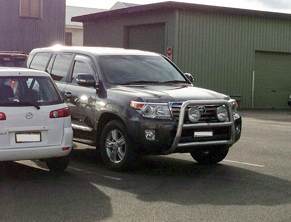 飾りじゃない、車のプロテクトバー@豪州