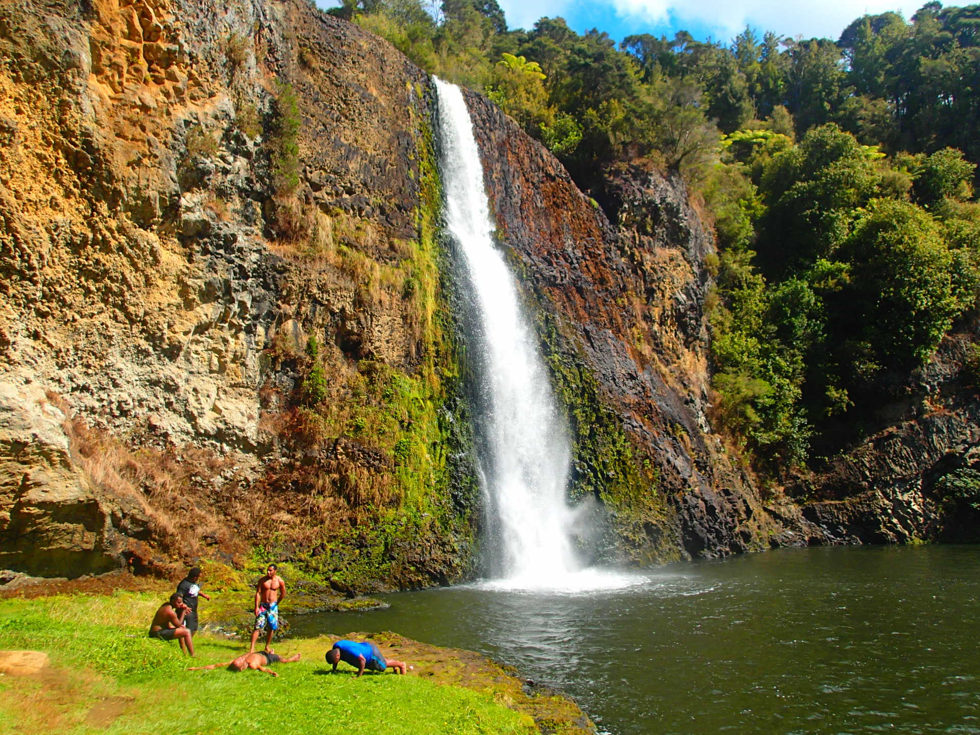 水道からサザンアルプスの雪解け水!?@NZ