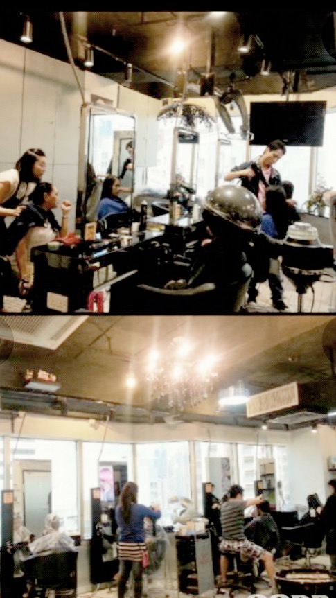 休日の過ごし方@香港 ヘアサロン編