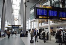 飛行機を降りたら・・・@デンマーク