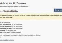 2017年度 カナダのワーキングホリデー応募受付開始