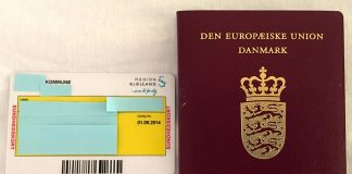 デンマークでの身分証明書は「イエローカード」