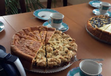 ドイツの食卓・皆で取り分け合うのも良いものだなぁ