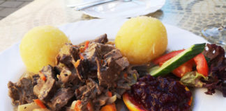 フランケン地方の酸っぱい食事