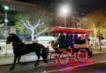 規制の下の、今年のクリスマス模様@アイルランド