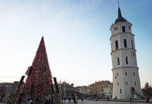 静かムードな、リトアニアのクリスマス