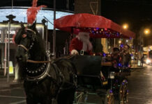 Halloweenが終わったと同時に、街中はクリスマス一色