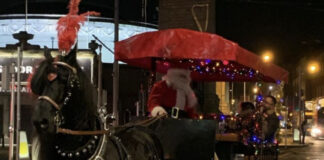 Halloweenが終わったと同時に、街中はクリスマス一色